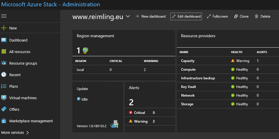 #AzureStack Roadmap Ankündigungen