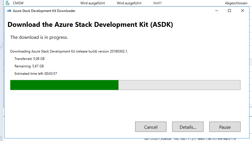 #ASDK Azure Stack DevKit 1802 verfügbar