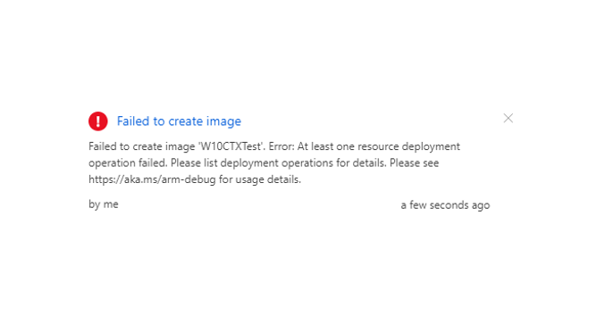 Azure Image Upload schlägt fehl - Only blobs formatted as VHDs can be imported - VMware