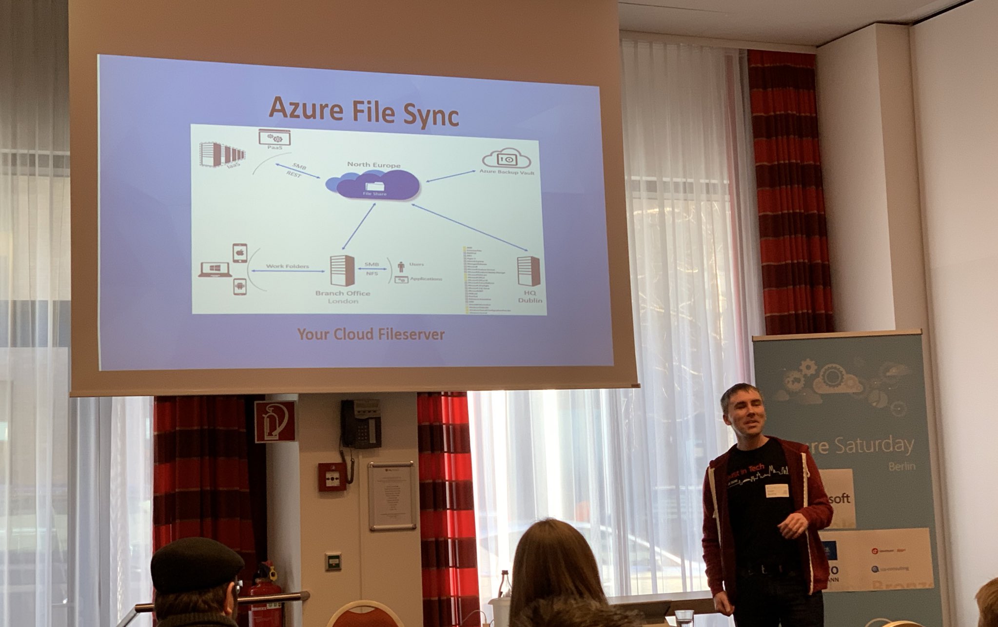 Azure Saturday Berlin Recap and Azure File Sync Slides