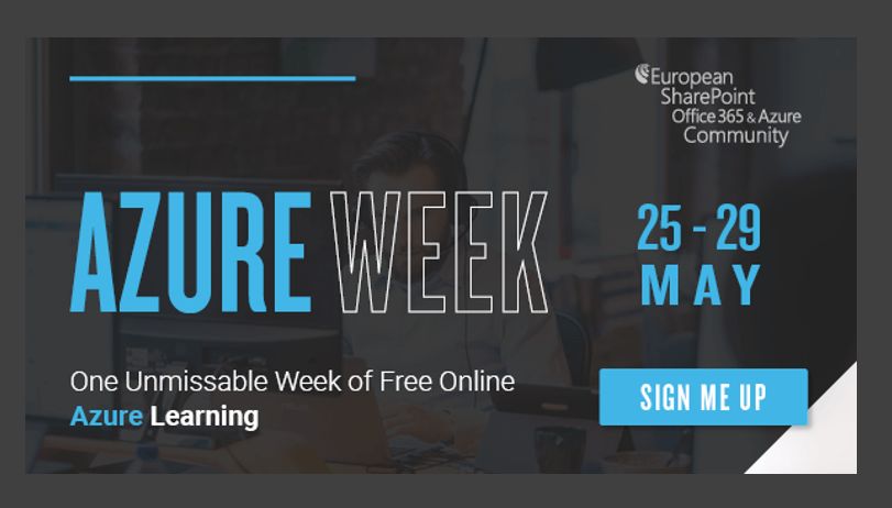 Speaking at the ESPC  AzureWeek about Azure Policy with Azure Security Center