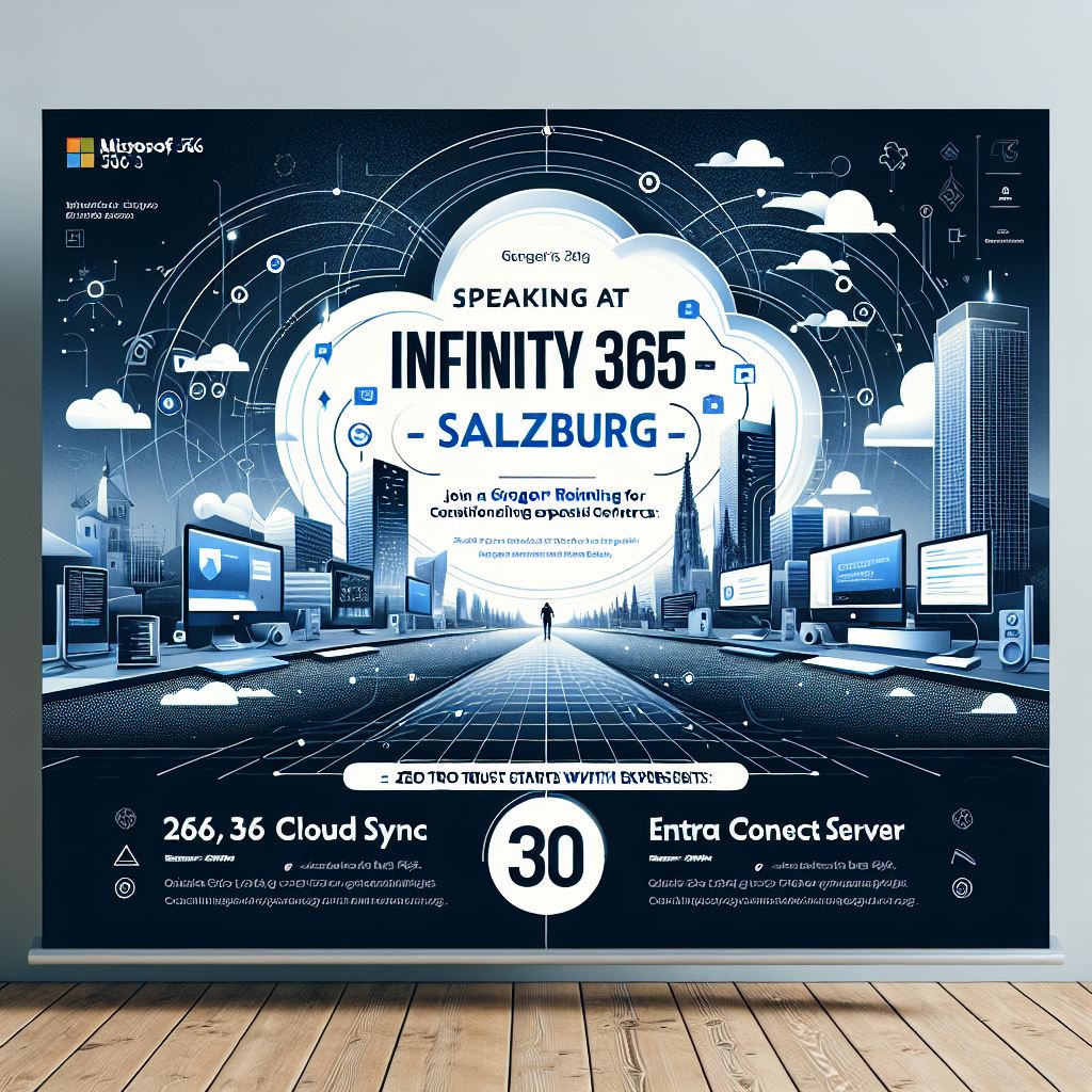 Speaking at Infinity 365 in Salzburg about Entra ID and Conditional Access Security